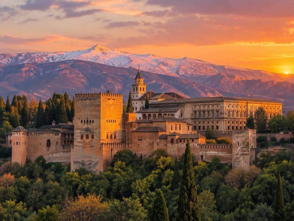 The Alhambra, Granada, Spain