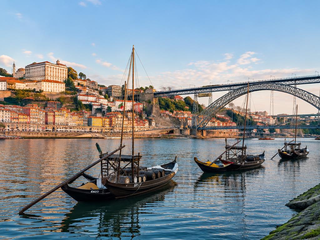 Ribeira & Dom Luís I Bridge, Porto, Portugal